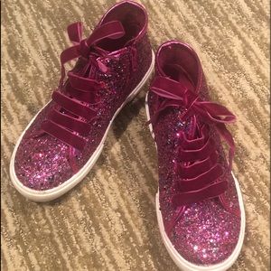 Glittered high tops